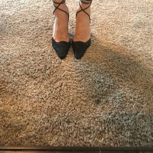 Black Sacha London heels size 8B